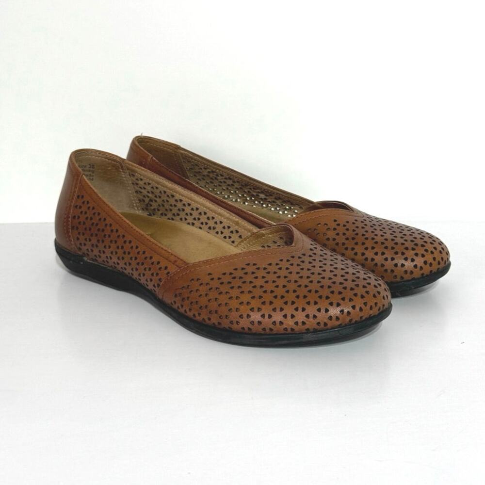 Dansko Tan Leather Loafers